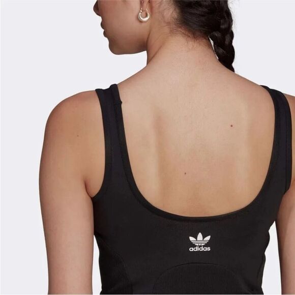 ADIDAS | Always Original Two in One Black Cutout Dress Women’s Size Medium - Picture 4 of 13